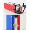 Étui de pétanque bleu blanc rouge - MS Pétanque Fabrication Française