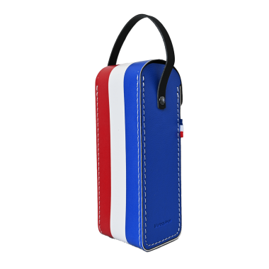 Étui de pétanque bleu blanc rouge - MS Pétanque Fabrication Française