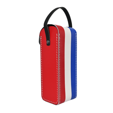 Étui de pétanque bleu blanc rouge - MS Pétanque Fabrication Française