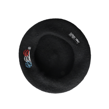 BERET NOIR MS PETANQUE