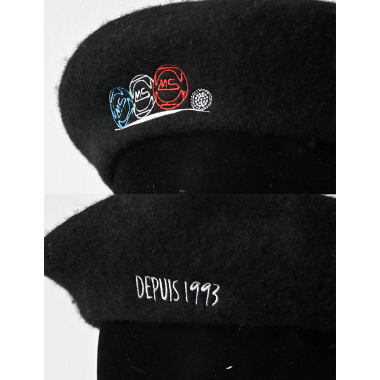 BERET NOIR MS PETANQUE