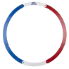 CERCLE PLIANT BLEU BLANC ROUGE FRANCE