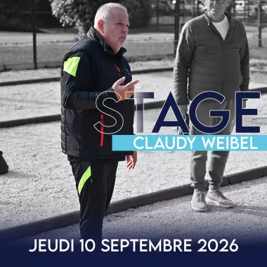 STAGE DU 10 SEPTEMBRE AVEC CLAUDY WEIBEL
