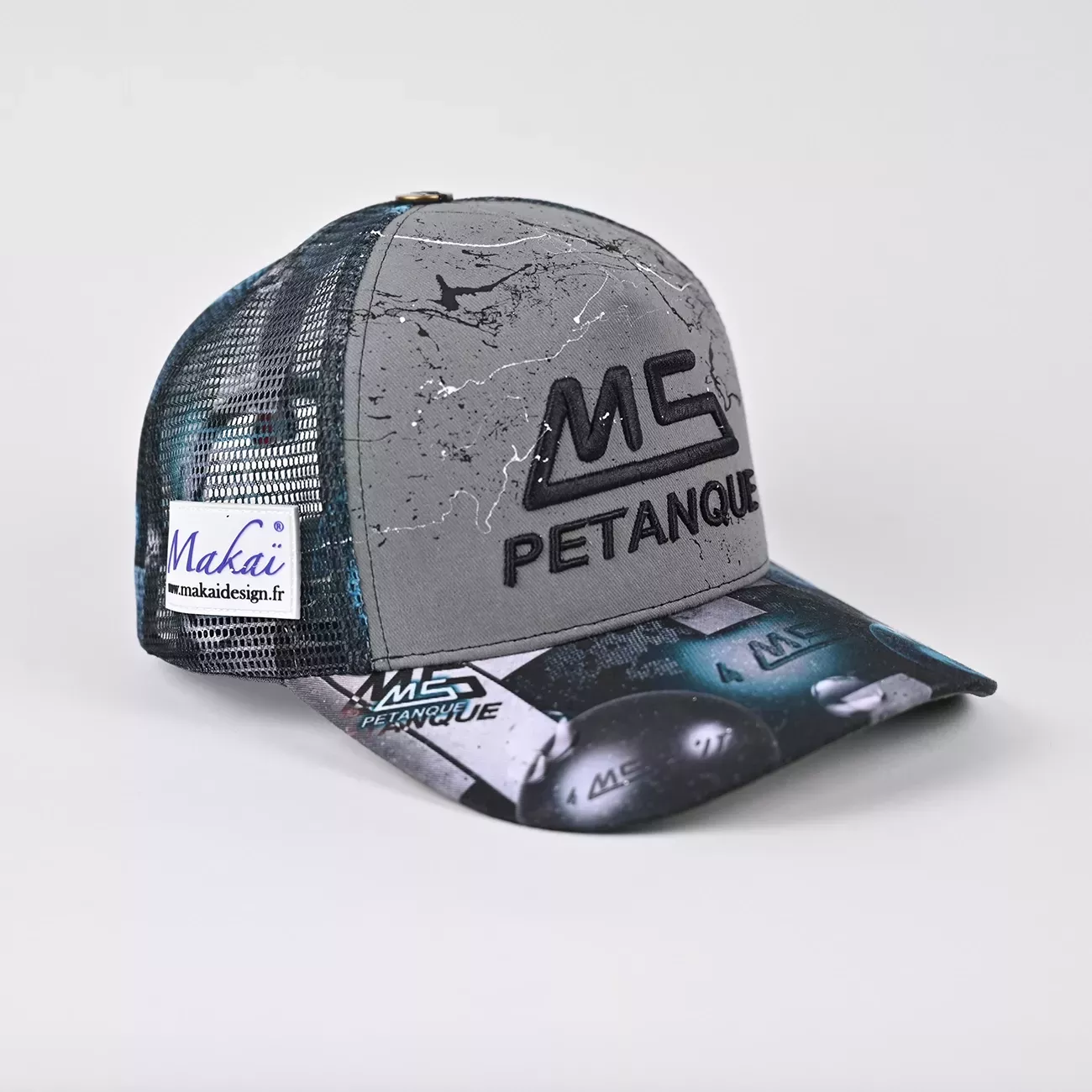 CASQUETTE MAKAÏ GRISE - IT