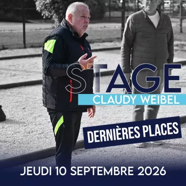 STAGE DU 10 SEPTEMBRE AVEC CLAUDY WEIBEL
