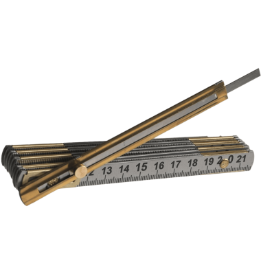 METRE A TIRETTE PLIANT EN METAL