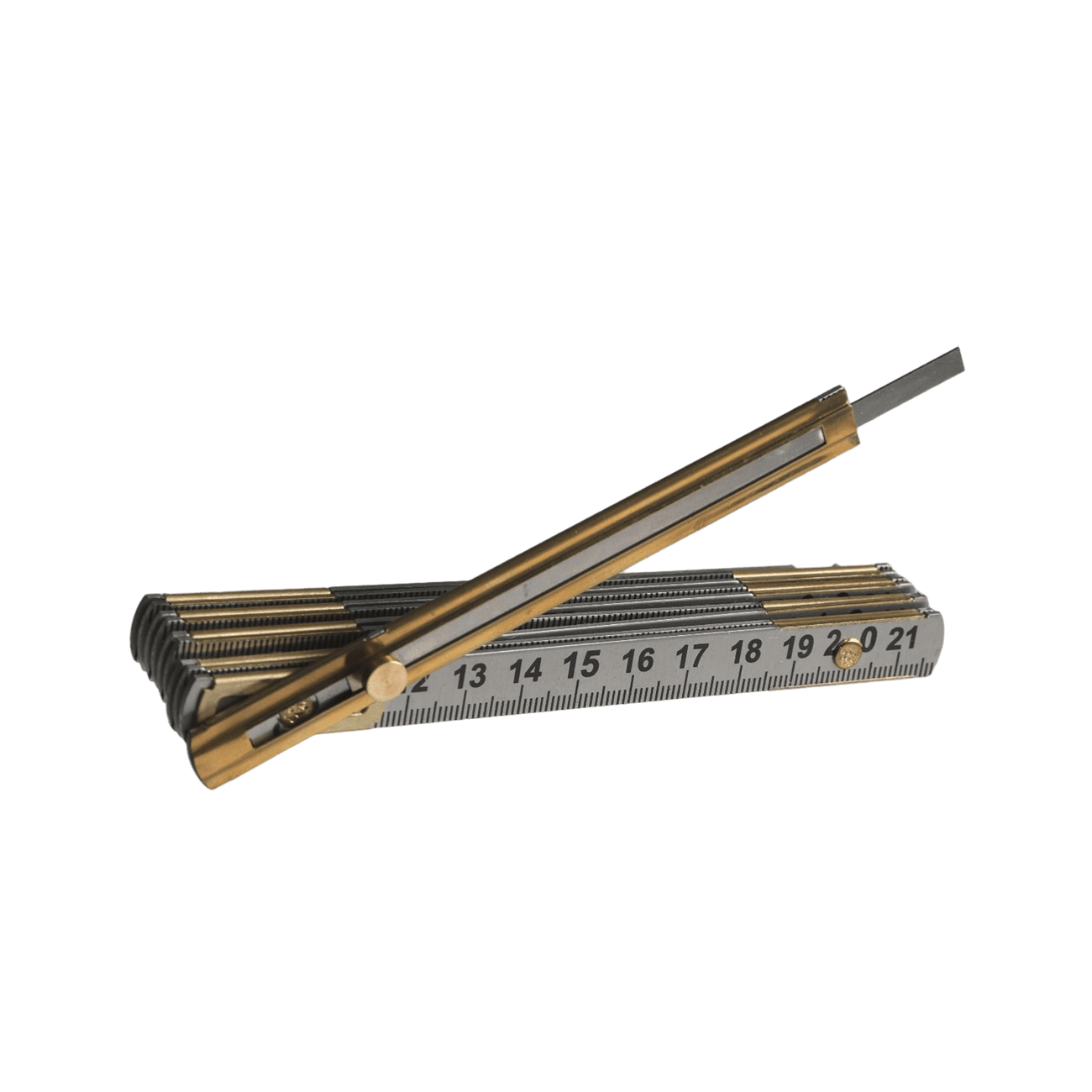 METRE A TIRETTE PLIANT EN METAL