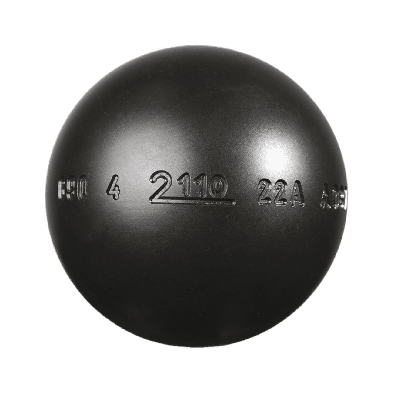 Boule de Pétanque 2110 Acier Très Tendre - Anti-Rebond | MS Pétanque