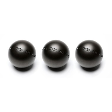 Boule de Pétanque 2110 Acier Très Tendre - Anti-Rebond | MS Pétanque