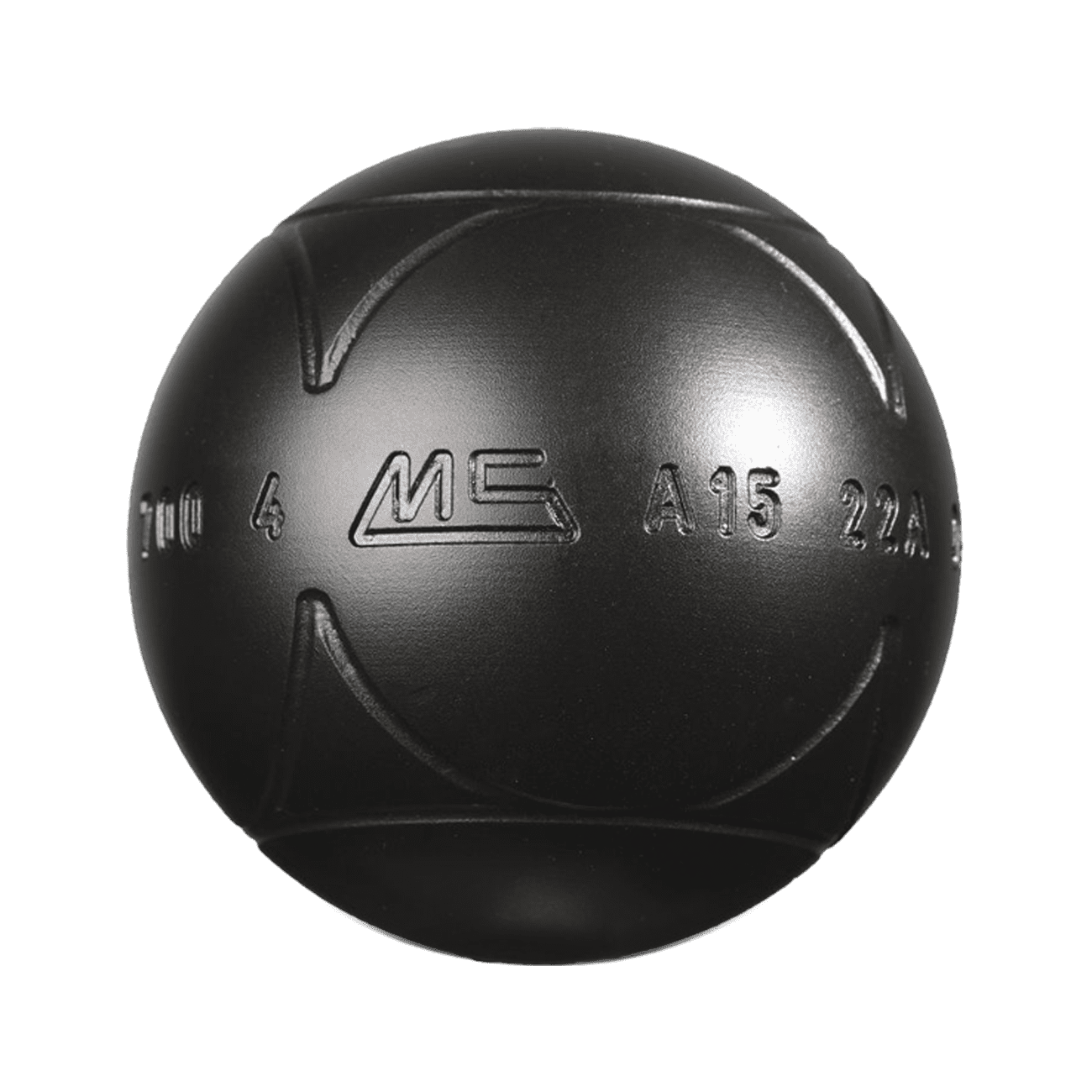 Boule de Pétanque STRA Acier Striée Tendre | MS Pétanque