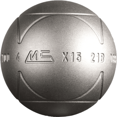 Boule de Pétanque STRX Inox Striée Tendre | MS Pétanque