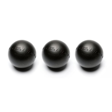 Boule de Pétanque IT Inox Noire Mat Demi-Tendre | MS Pétanque