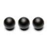 Boule de Pétanque IT Inox Noire Mat Demi-Tendre | MS Pétanque