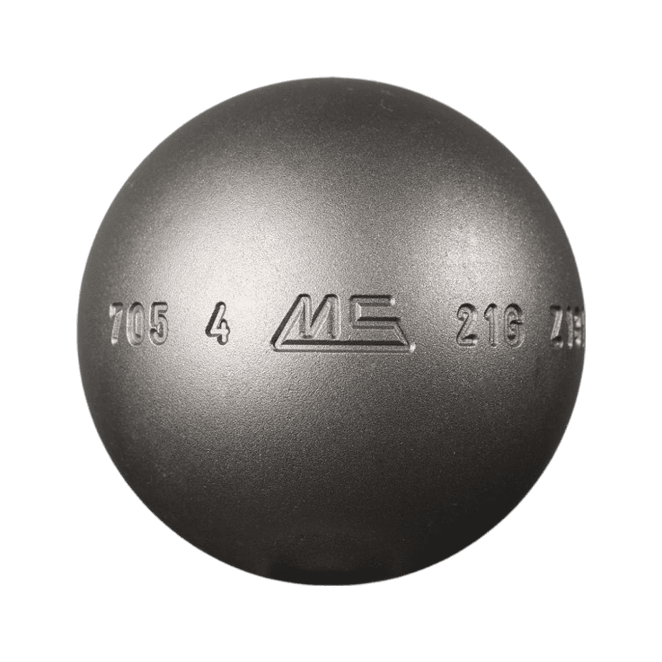 Boule de Pétanque MS Inox Demi-Tendre | MS Pétanque