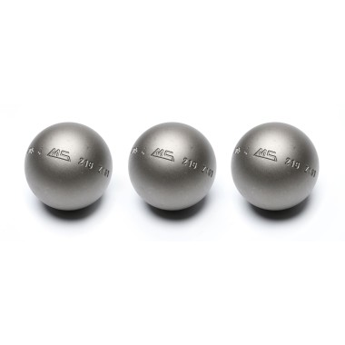 Boule de Pétanque MS Inox Demi-Tendre | MS Pétanque