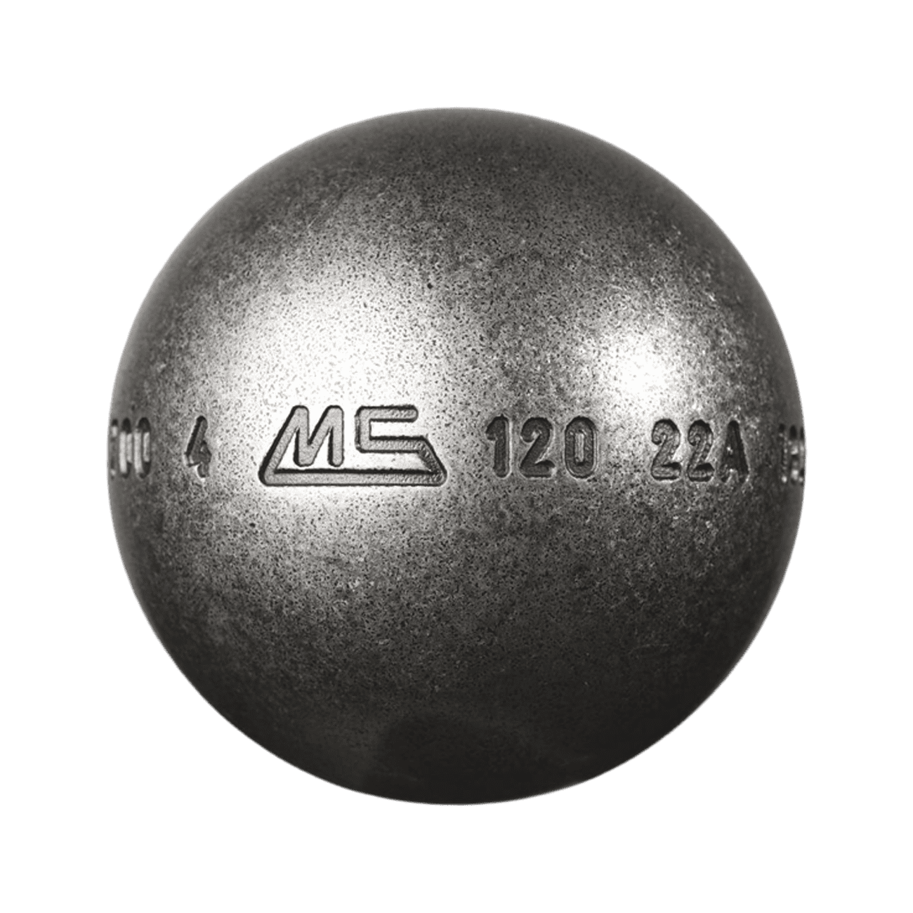 Boule Pétanque MS 120 Acier Demi-Tendre | MS Pétanque