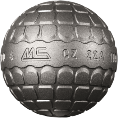 Boule de Pétanque CZ Inox - Adhérence Pointeurs | MS Pétanque