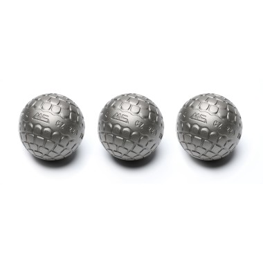 Boule de Pétanque CZ Inox - Adhérence Pointeurs | MS Pétanque